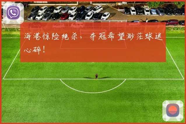 海港惊险绝杀,夺冠希望渺茫球迷心碎!